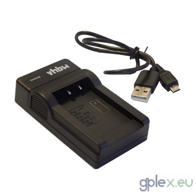 Sony NP-FM50, FM500H, F550 stb. kompatibilis micro USB akkumulátor töltő